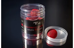 Strawberry Shake soluble BIG balls (Eper Shake oldódó horogcsali 30 mm) - 165 g