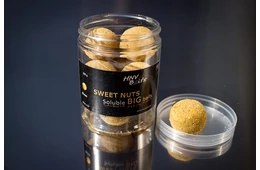 Sweet Nuts soluble BIG balls (Édes mogyoró oldódó horogcsali 30 mm) - 165 g